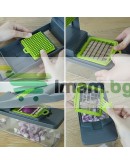 14в1 Мултифункционално кухненско ренде с приставки и контейнер